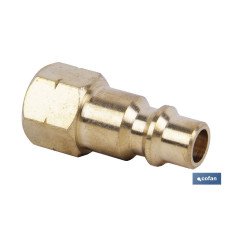 CONECTOR AIRE HEMBRA 1/4 GRAN CAUDAL (PACK: 1 UDS)