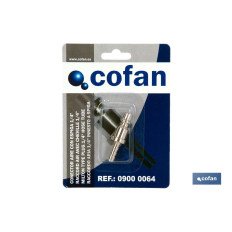 CONECTOR AIRE CON ESPIGA TUBO 12 MM (PACK: 1 UDS)