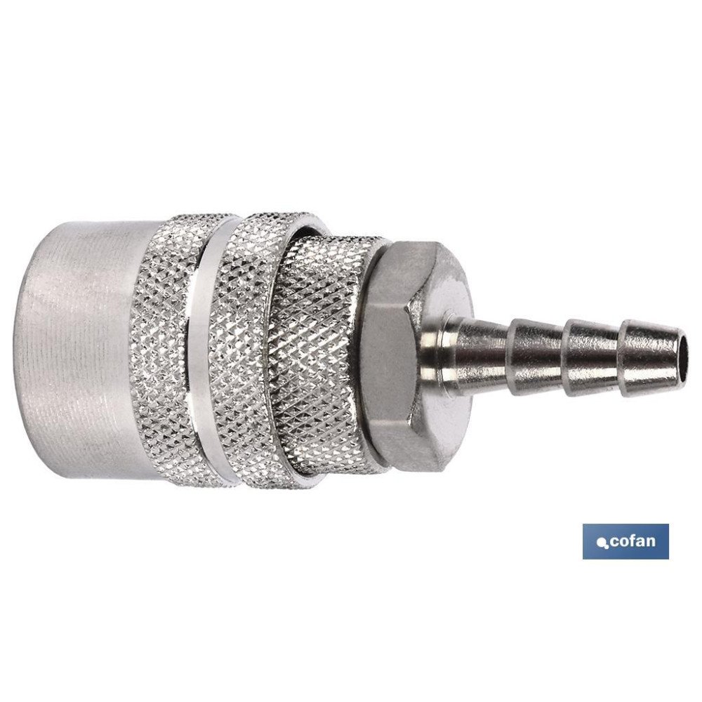 ENCHUFE RAPIDO ESPIGA TUBO 8 MM (PACK: 1 UDS)