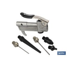 MINI SOPLADORA ALTO RENDIMIENTO 1/4+5 ACCESORIOS (PACK: 1 UDS)