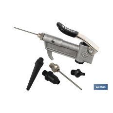 MINI SOPLADORA ALTO RENDIMIENTO 1/4+5 ACCESORIOS (PACK: 1 UDS)