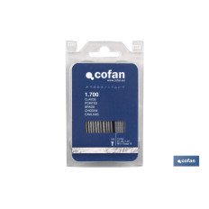 BLISTER DE GRAPAS 53/10MM...