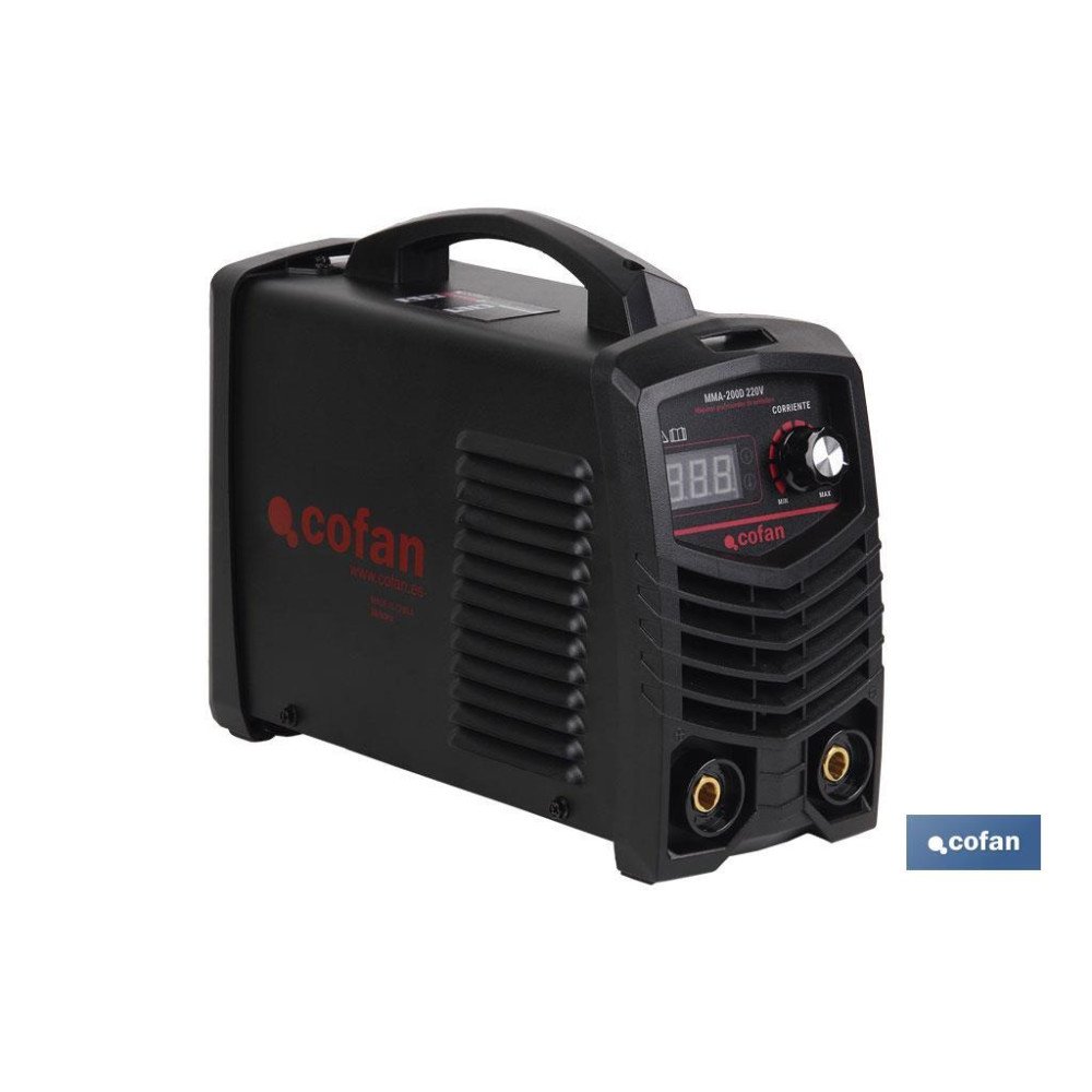 SOLDADOR INVERTER ELÉCTRICO MMA 120A (PACK: 1 UDS)