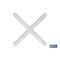 CRUCETA PARA ALICATADO 2,5 MM 300 UDS (PACK: 1 UDS)