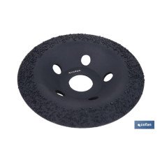 PLATO RECTIFICADOR CARBURO DE TUNGSTENO MULTIMATERIALES Ø115 X 22,23 GRANO MEDIO (PACK: 1 UDS)