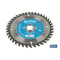 DISCO DE SIERRA CIRCULAR PARA MADERA Ø150 X 2,5 X 20 MM, 40 DIENTES (PACK: 1 UDS)
