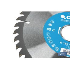 DISCO DE SIERRA CIRCULAR PARA MADERA Ø180 X 2,5 X 30 MM, 40 DIENTES (PACK: 1 UDS)