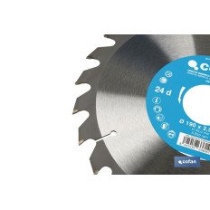 DISCO DE SIERRA CIRCULAR PARA MADERA Ø190 X 2,5 X 30 MM, 24 DIENTES (PACK: 1 UDS)