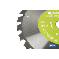 DISCO DE SIERRA INGLETADORA PARA MADERA/METAL Ø250 X 2,2 X 30 MM, 24 DIENTES (PACK: 1 UDS)