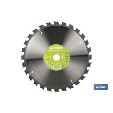 DISCO DE SIERRA INGLETADORA PARA MADERA/METAL Ø350 X 2,2 X 30 MM, 28 DIENTES (PACK: 1 UDS)