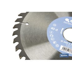 DISCO DE SIERRA INGLETADORA PARA MADERA Ø200 X 3,2 X 30 MM, 40 DIENTES (PACK: 1 UDS)