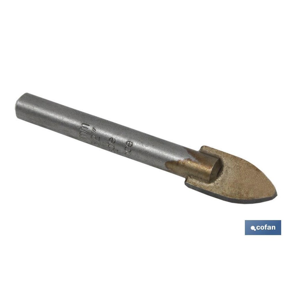 BROCA OJIVAL PARA VIDRIO, CERÁMICA Y GRES 4MM (PACK: 1 UDS)