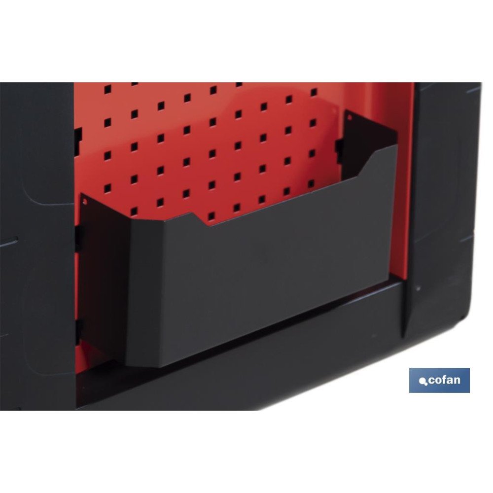 PORTARECIPIENTES PARA CARRO DE HERRAMIENTAS (PACK: 1 UDS)