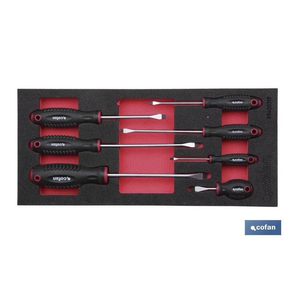 MÓDULO (1/3 CAJÓN) DESTORNILLADOR PLANO (PACK: 1 UDS)