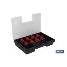 ESTUCHE ORGANIZADOR 12 COMPARTIMENTOS 287 X 186 X 50 MM (PACK: 1 UDS)