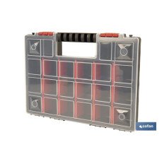 ESTUCHE ORGANIZADOR 20 COMPARTIMENTOS 344 X 249 X 50 MM (PACK: 1 UDS)