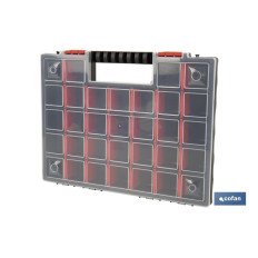 ESTUCHE ORGANIZADOR 32 COMPARTIMENTOS 399 X 303 X 50 MM (PACK: 1 UDS)
