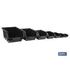 GAVETA NEGRA 230 X 160 X 120 MM (PACK: 1 UDS)
