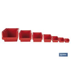 GAVETA ROJA 155 X 100 X 70 MM (PACK: 1 UDS)