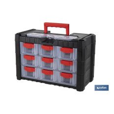 ARMARIO 9 GAVETAS 400 X 200 X 260 MM (PACK: 1 UDS)