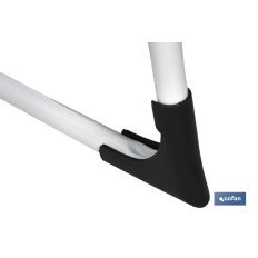 ESCALERA DOMÉSTICA ACERO 3 PELDAÑOS ALTURA 70 CM (PACK: 1 UDS)