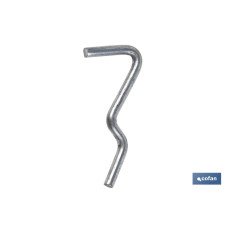 SET 10 GANCHOS SIMPLES PARA PANEL DE HERRAMIENTAS (PACK: 1 UDS)