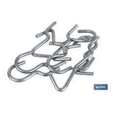 SET 10 GANCHOS SIMPLES PARA PANEL DE HERRAMIENTAS (PACK: 1 UDS)