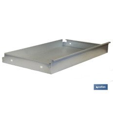 CAJÓN ACERO CON GUÍAS TELECÓPICAS PARA BANCO DE TRABAJO 110 X 1075 X 590 MM (PACK: 1 UDS)