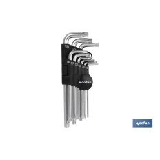 JGO 9 LLAVES ACODADAS TORX...