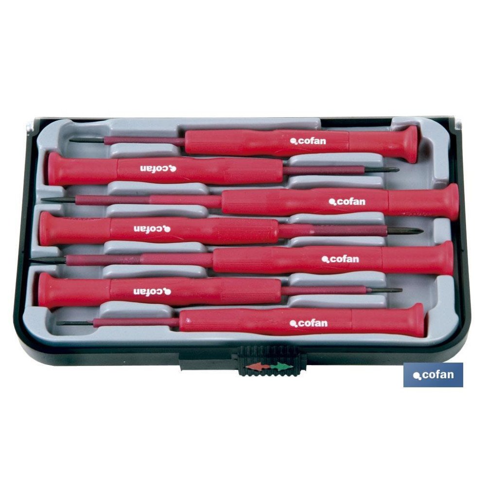 KIT DESTORNILLADOR PRECISION 7 UDS. (PACK: 1 UDS)