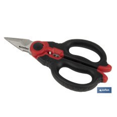 TIJERAS ELECTRICISTA PROFESIONAL 160mm (pelacables/crimpar) (PACK: 1 UDS)