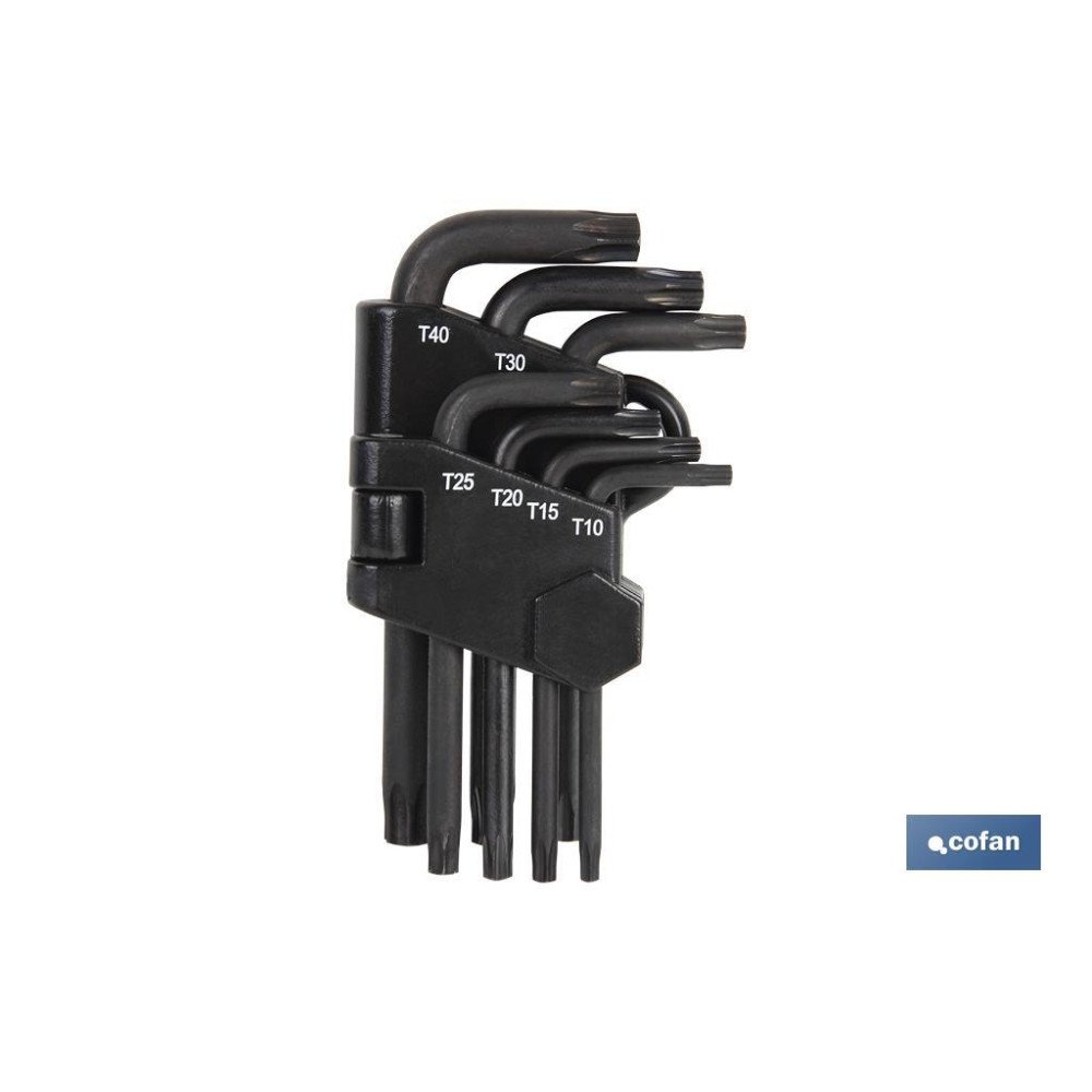 SET LLAVES TORX 7 UDS. (10-40) (PACK: 1 UDS)