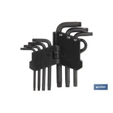 SET LLAVES TORX 7 UDS. (10-40) (PACK: 1 UDS)