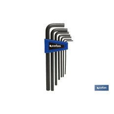 SET LLAVES HEXAG. 7 Uds....