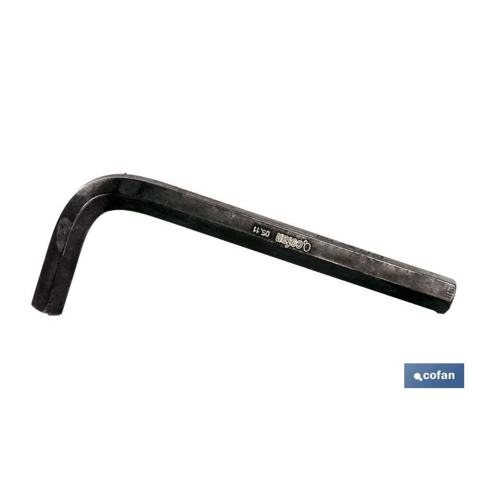 LLAVE HEXAGONAL STANDARD M-6 (PACK: 10 UDS)