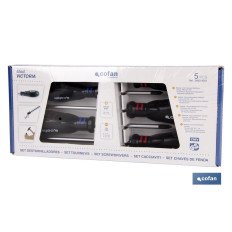 SET DESTORNILLADOR 5 PCS...