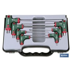 SET DESTORNILLADOR T 7 PCS HEXAG. (PACK: 1 UDS)