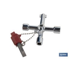 LLAVE DE CABINA 7 PERFILES (PACK: 1 UDS)