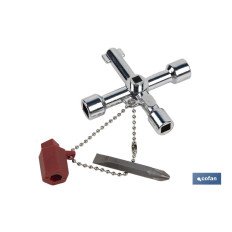 LLAVE DE CABINA 7 PERFILES (PACK: 1 UDS)