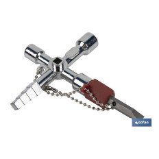 LLAVE DE CABINA 10 PERFILES (PACK: 1 UDS)