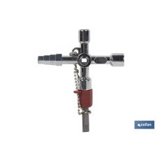 LLAVE DE CABINA 10 PERFILES (PACK: 1 UDS)