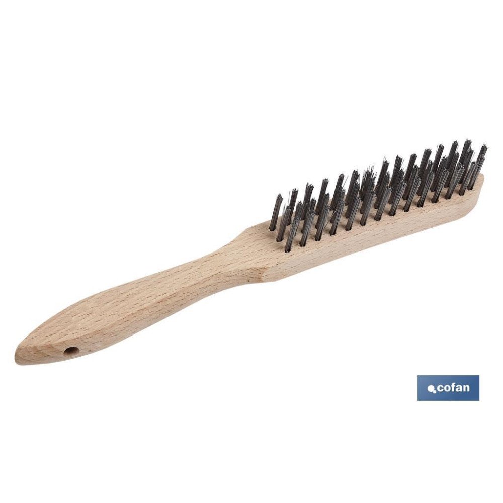 CEPILLO SOLDADURA ACERO  FILAS-3 (PACK: 1 UDS)