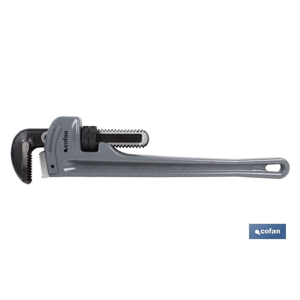 LLAVE STILLSON DE ALUMINIO PARA TUBO L-18 (PACK: 1 UDS)