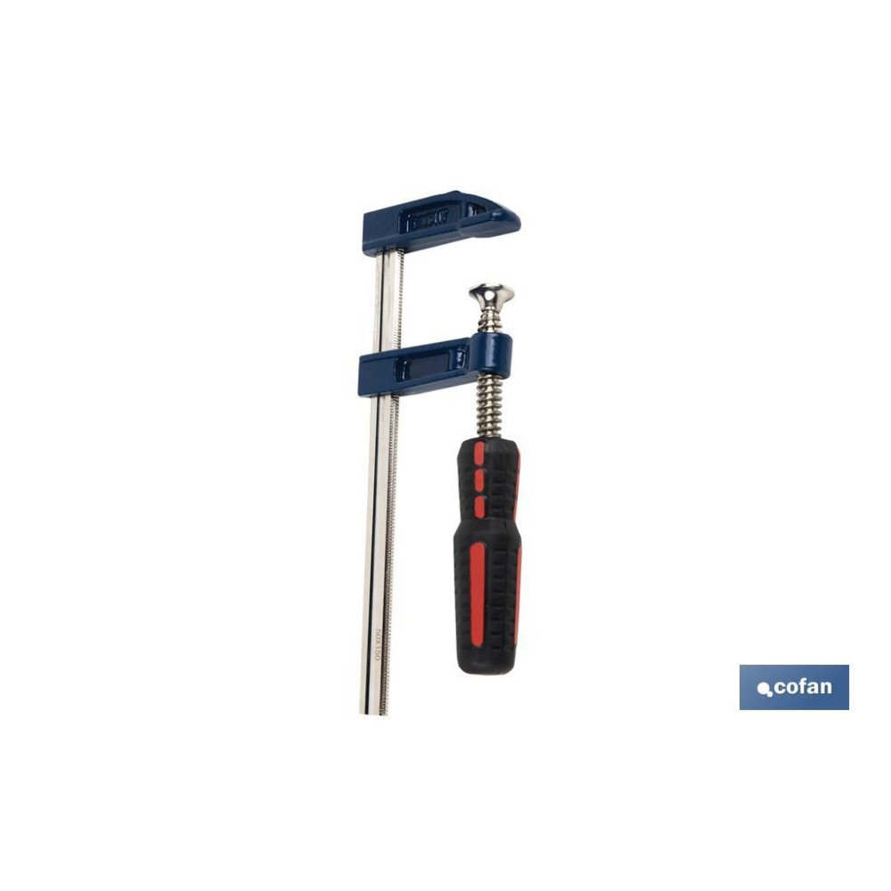 SARGENTO TIPO F 250X80MM. (PACK: 1 UDS)