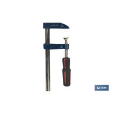 SARGENTO TIPO F 250X80MM. (PACK: 1 UDS)