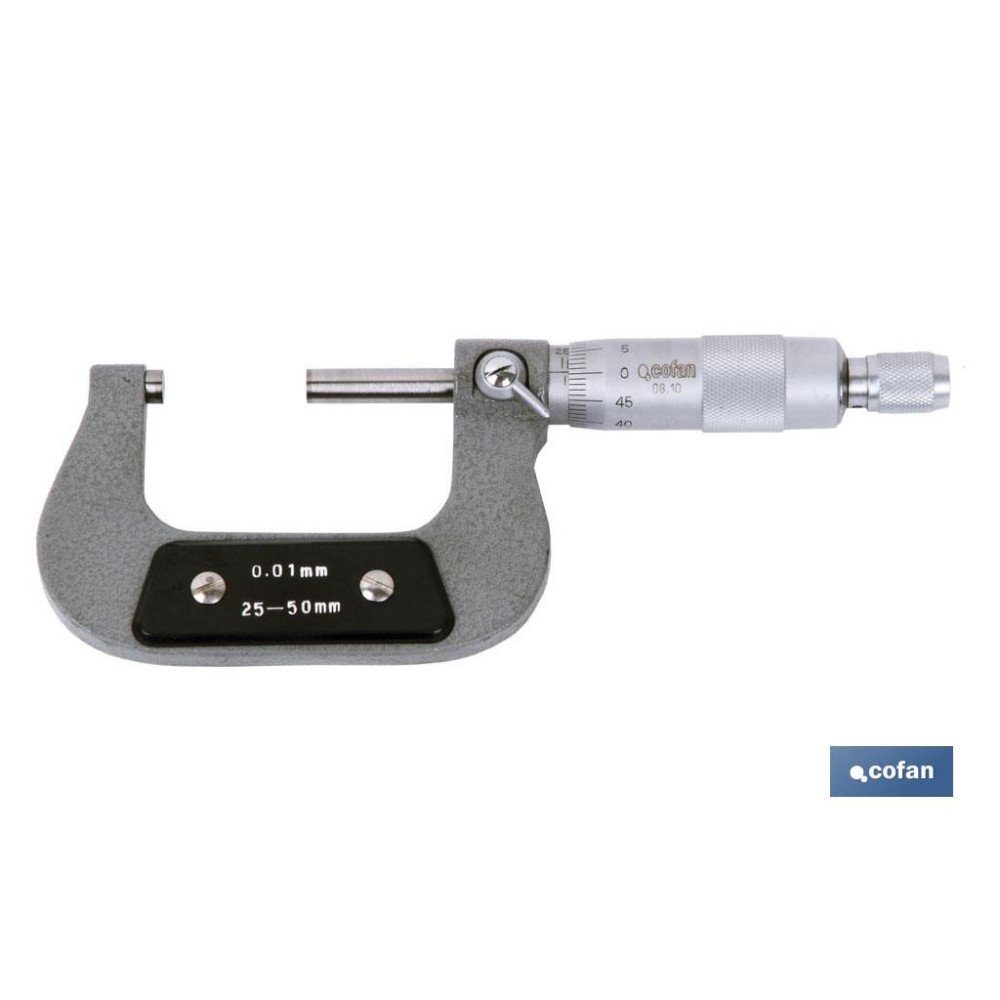 MICROMETRO PARA EXTERIORES 0-25 (PACK: 1 UDS)