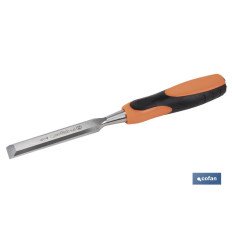 FORMÓN CON MANGO BIMATERIAL ANCHO DE CORTE 18 MM (PACK: 1 UDS)