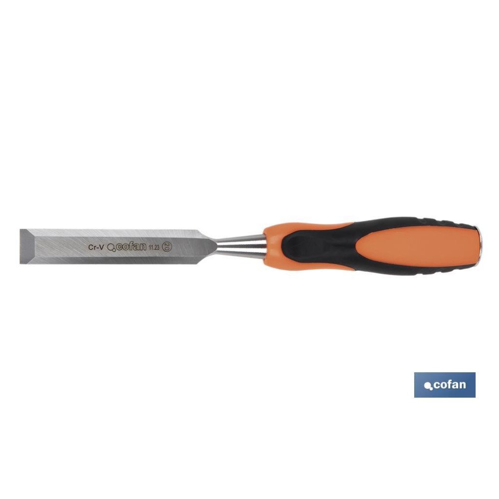 FORMÓN CON MANGO BIMATERIAL ANCHO DE CORTE 20 MM (PACK: 1 UDS)