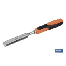 FORMÓN CON MANGO BIMATERIAL ANCHO DE CORTE 25 MM (PACK: 1 UDS)