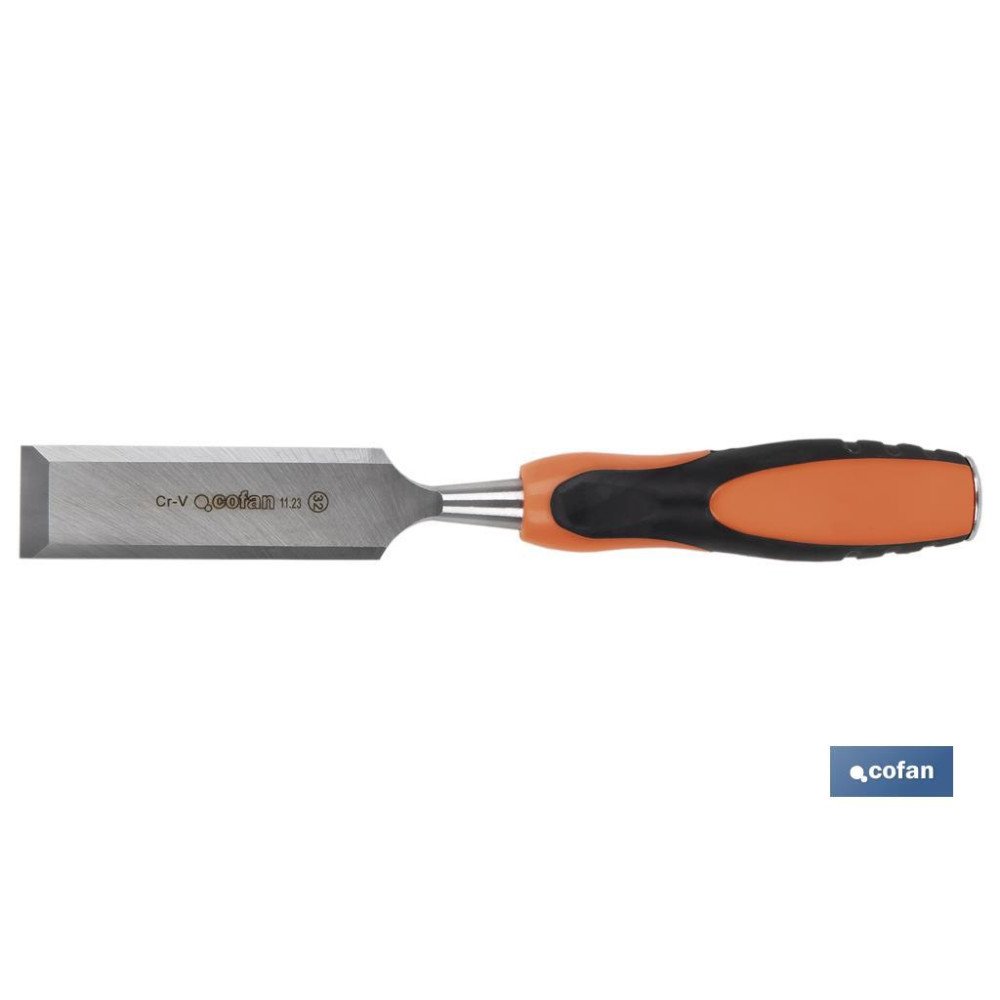 FORMÓN CON MANGO BIMATERIAL ANCHO DE CORTE 32 MM (PACK: 1 UDS)